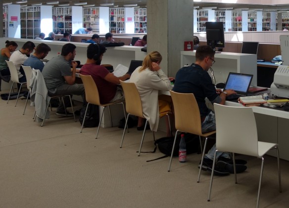 In der Universitäts- und Landesbibliothek Darmstadt 