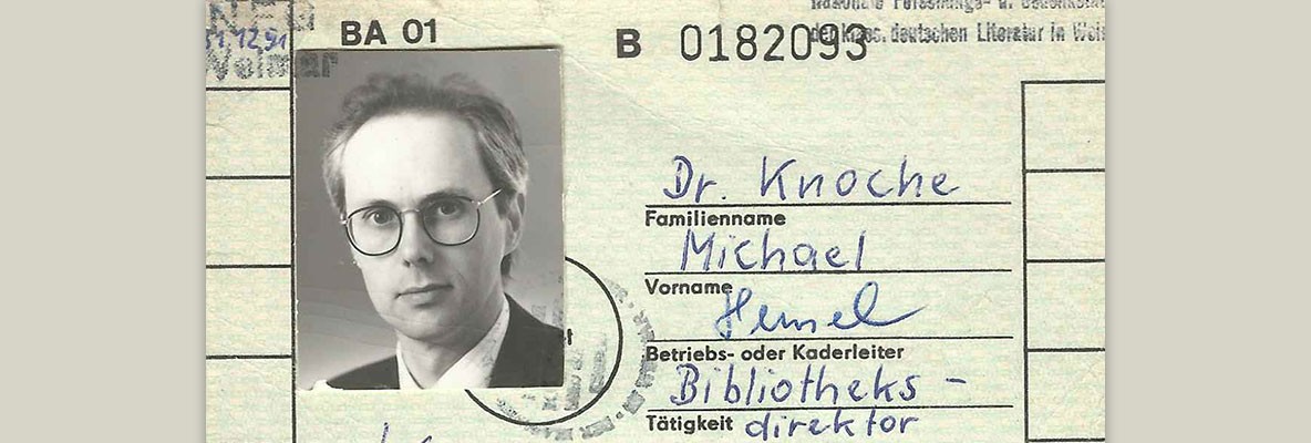 Michael Knoche · 1991
