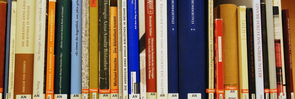 Bücherreihe »AN« in der Herzogin Anna Amalia Bibliothek